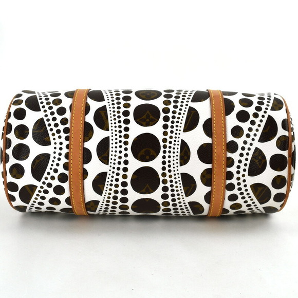 Louis Vuitton Yayoi Kusama Papillon GM Monogram Pumpkin Dot - Picture 7 of 16
